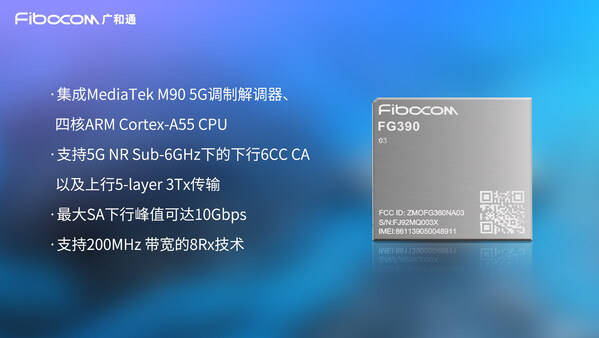 广和通COMPUTEX 2025首发：MediaTek T930平台5G模组FG390引领高速FWA时代 title=