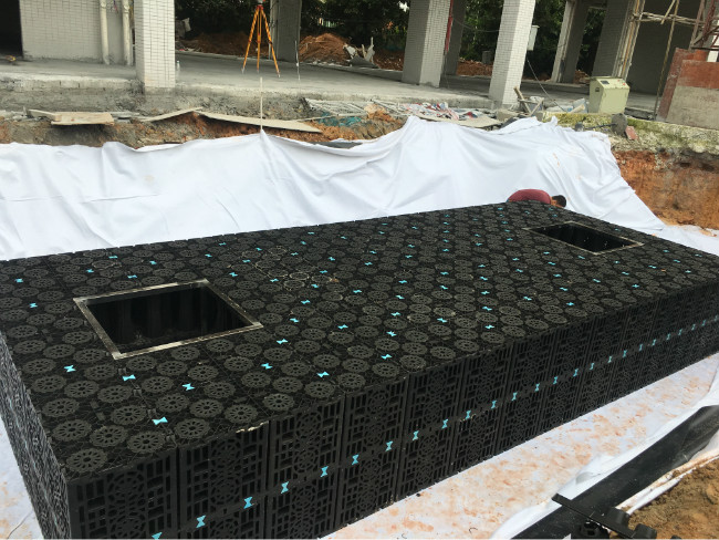 尚信环保 雨水收集系统模块多少钱 东莞雨水收集系统 title=